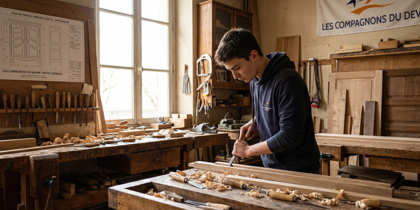 CAP Ébéniste aux Compagnons du Devoir : Formation, Tour de France et Débouchés