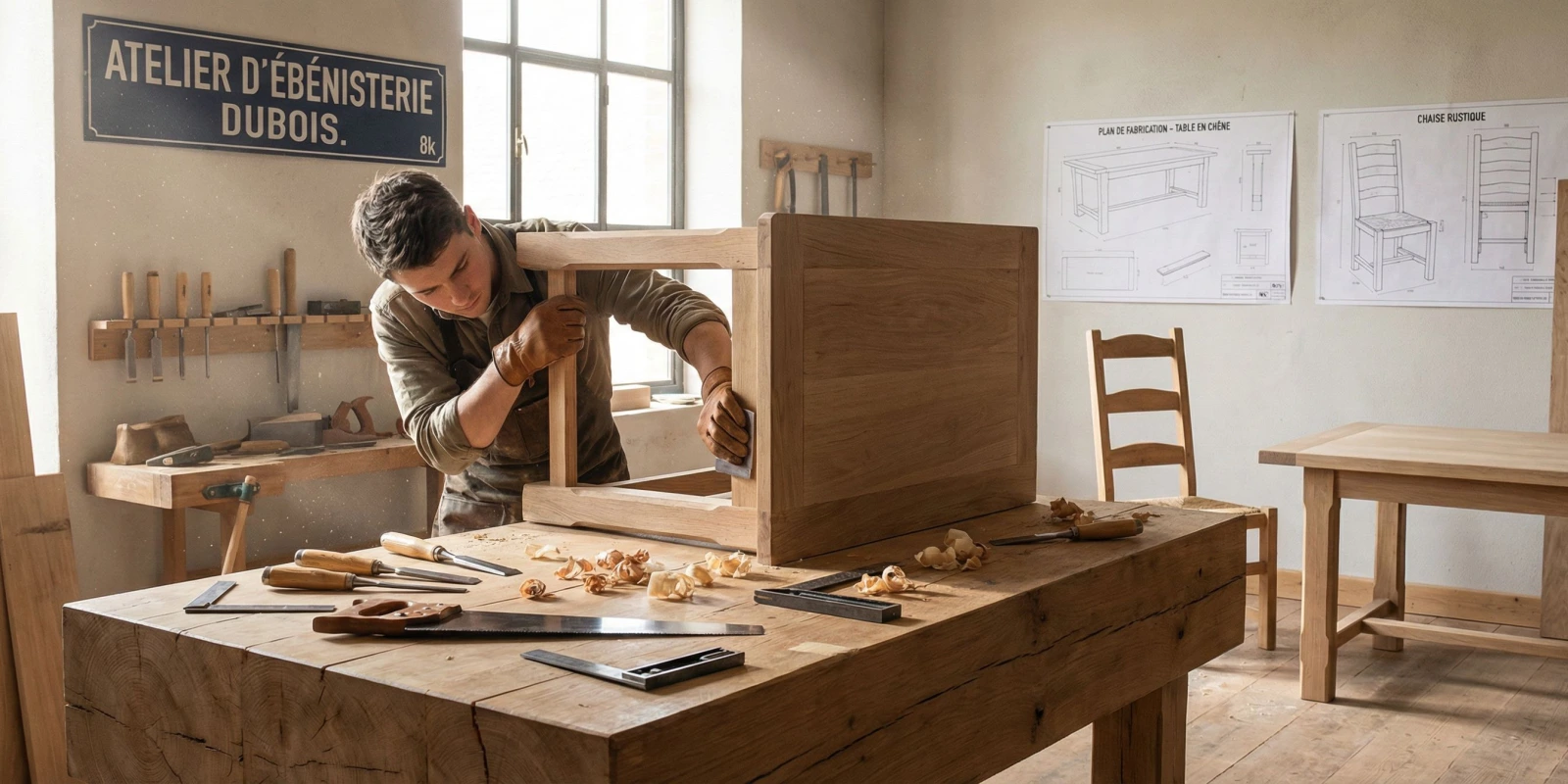 Épreuves du CAP Ébéniste : EP1, EP2, EP3 et Coefficients Détaillés