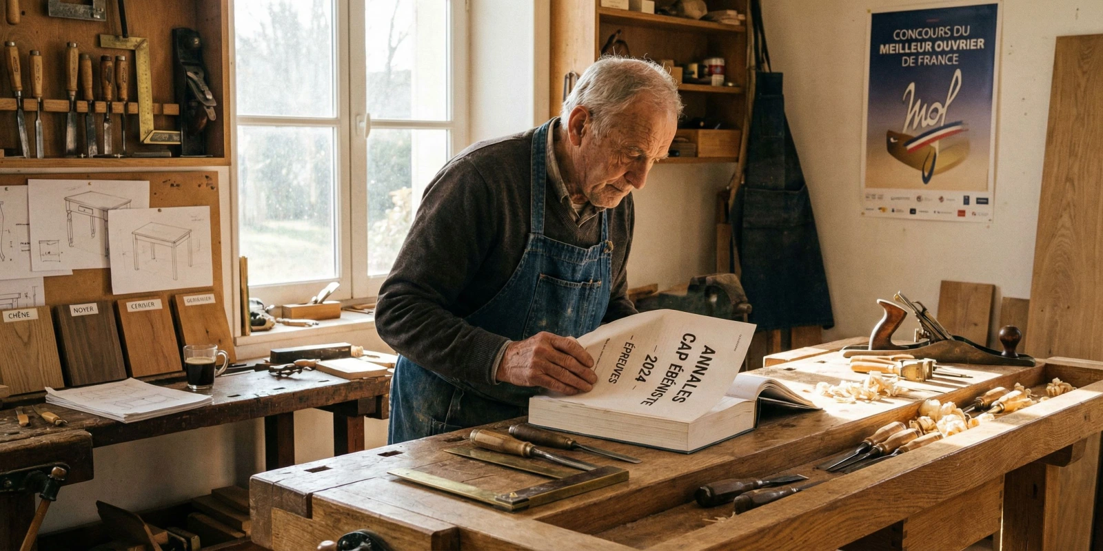 Révisions CAP Ébéniste : Annales, Sujets Corrigés et Méthodes Efficaces